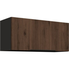 Szafka górna 80 SILVIA 17 czarny / orzech okapi