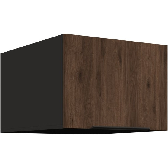 Szafka górna 50 SILVIA 32 czarny / orzech okapi