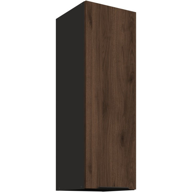 Szafka górna 30 SILVIA 42 czarny / orzech okapi