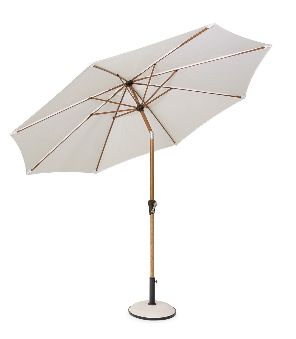 BIZZOTTO parasol ogrodowy PALINURO biały - obrazek 4