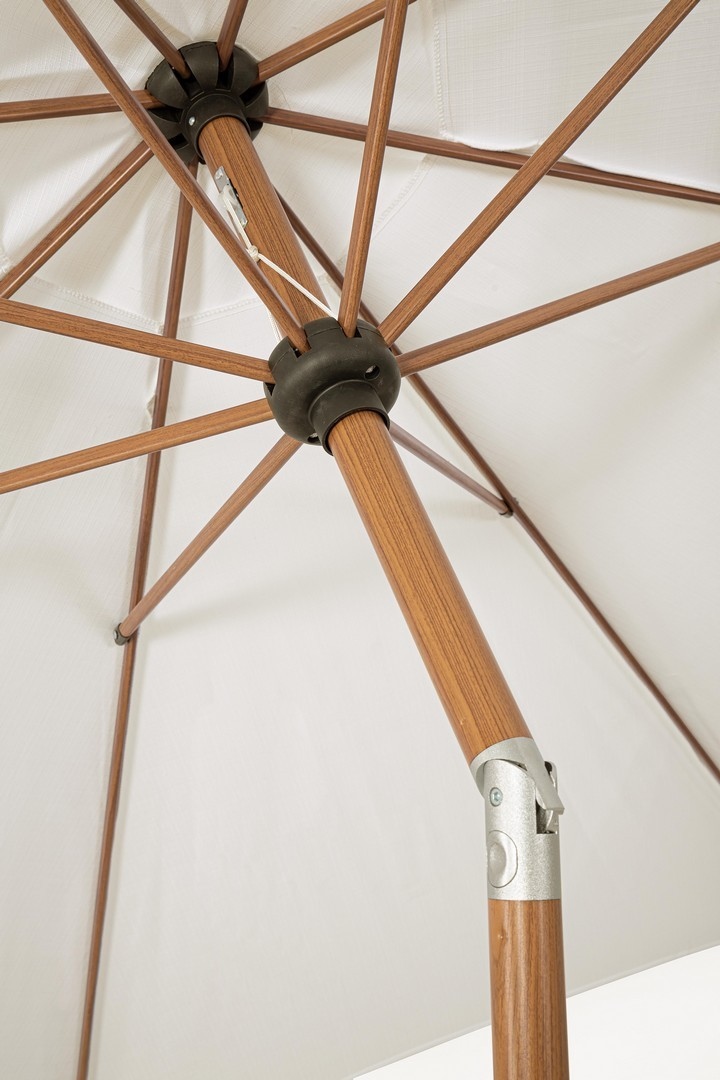 BIZZOTTO parasol ogrodowy PALINURO biały - obrazek 5