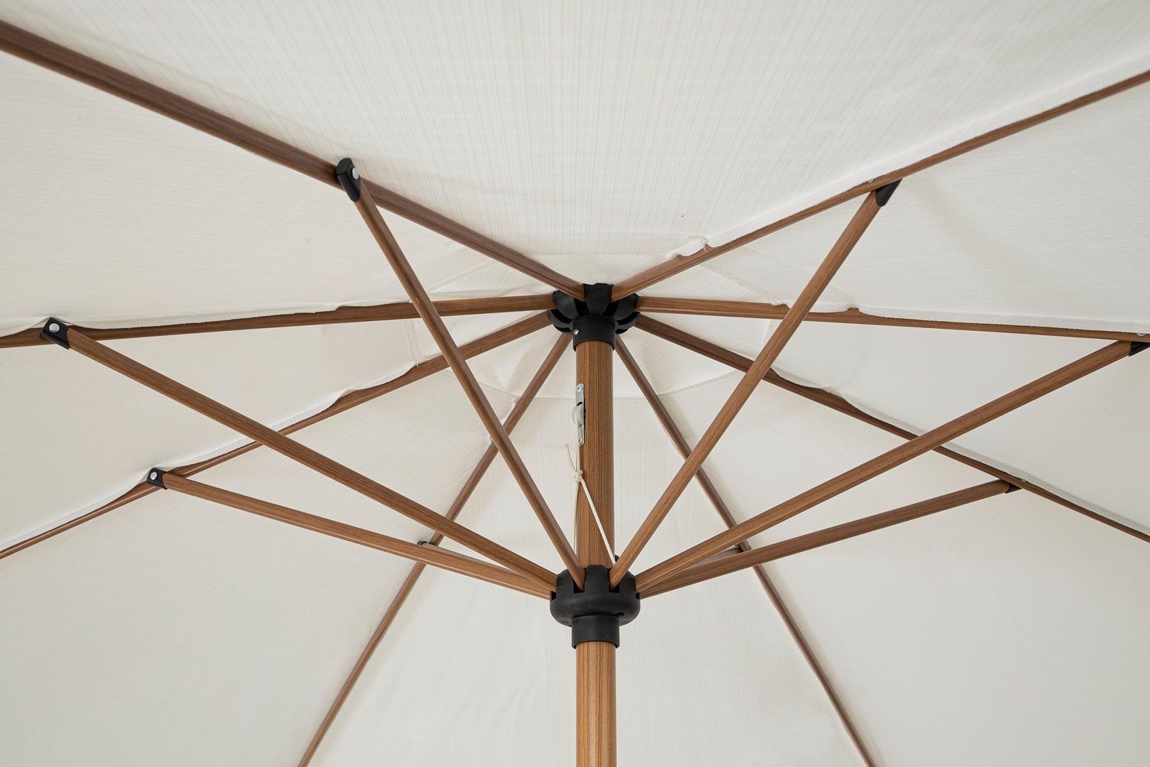 BIZZOTTO parasol ogrodowy PALINURO biały - obrazek 6