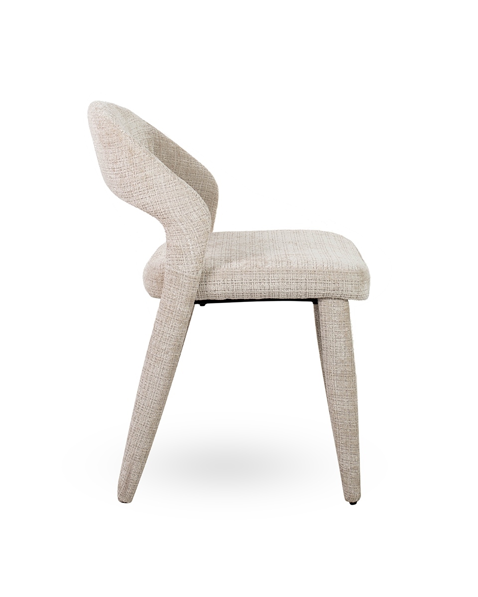 MaMaison krzesło KOS beżowe - obrazek 3