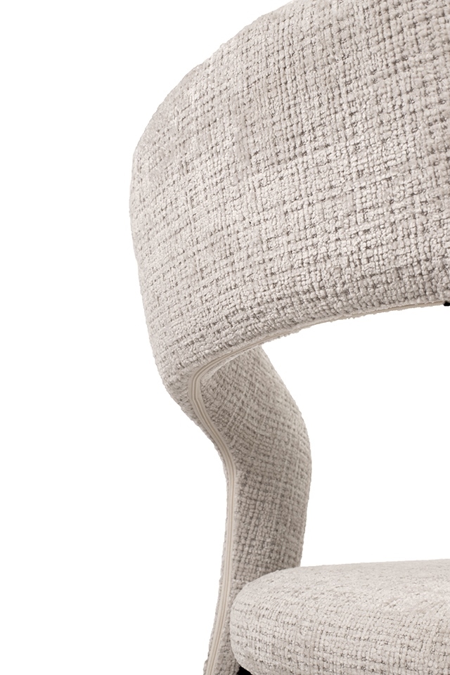 MaMaison krzesło KOS beżowe - obrazek 8