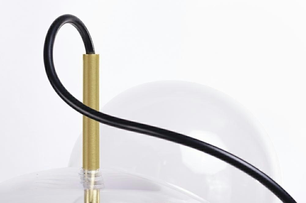 MOOSEE lampa wisząca CAPRI 6 złota - 60 LED, alumiumium, szkło - obrazek 5