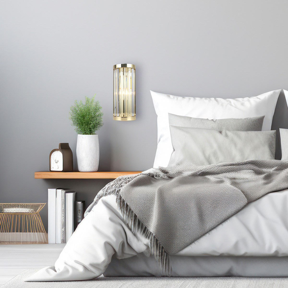 Kinkiet Vetro złoto 1xE14 - obrazek 3