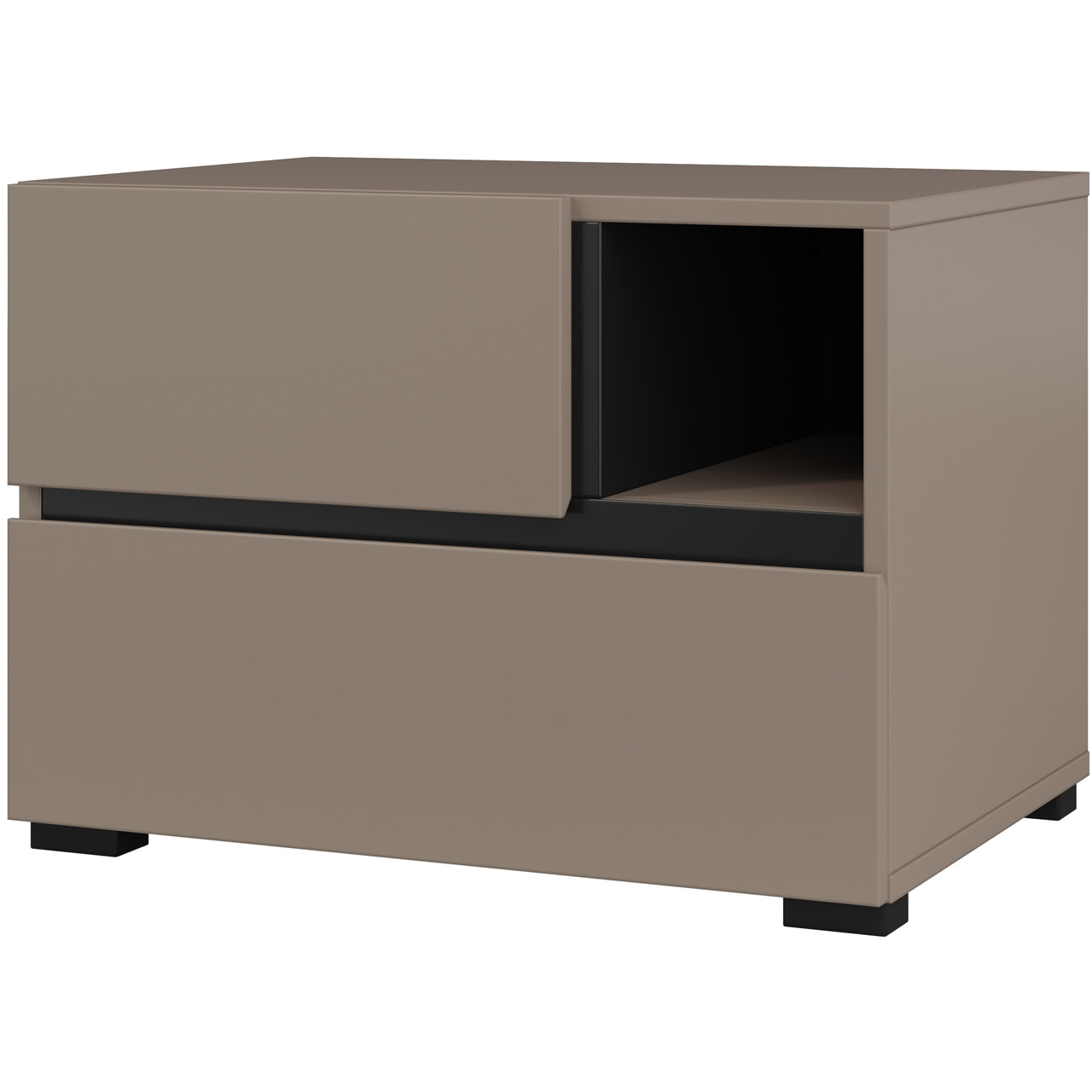 Stolik nocny CROSI 22 congo / czarny - obrazek 3