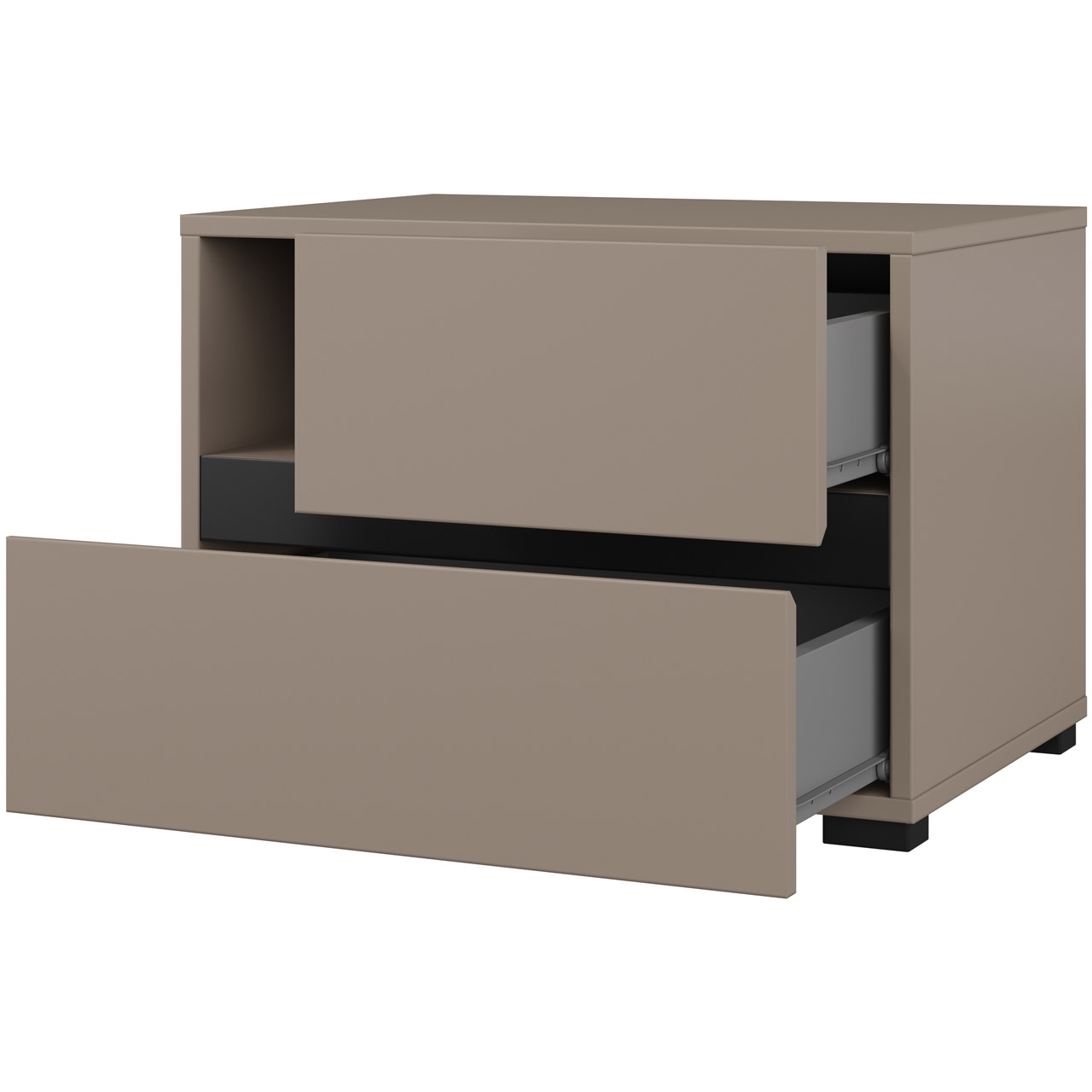 Stolik nocny CROSI 22 congo / czarny - obrazek 6