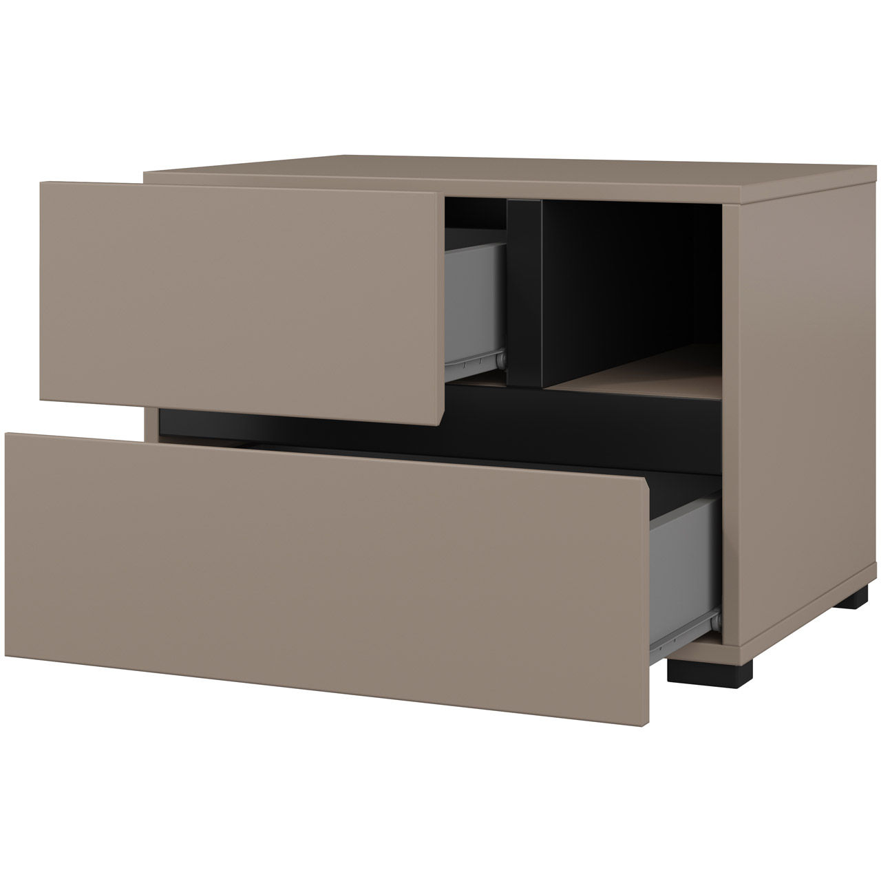 Stolik nocny CROSI 22 congo / czarny - obrazek 7