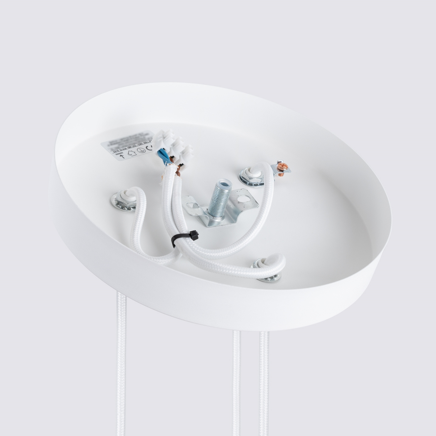 Lampa wisząca KARBON 3P biały - obrazek 5