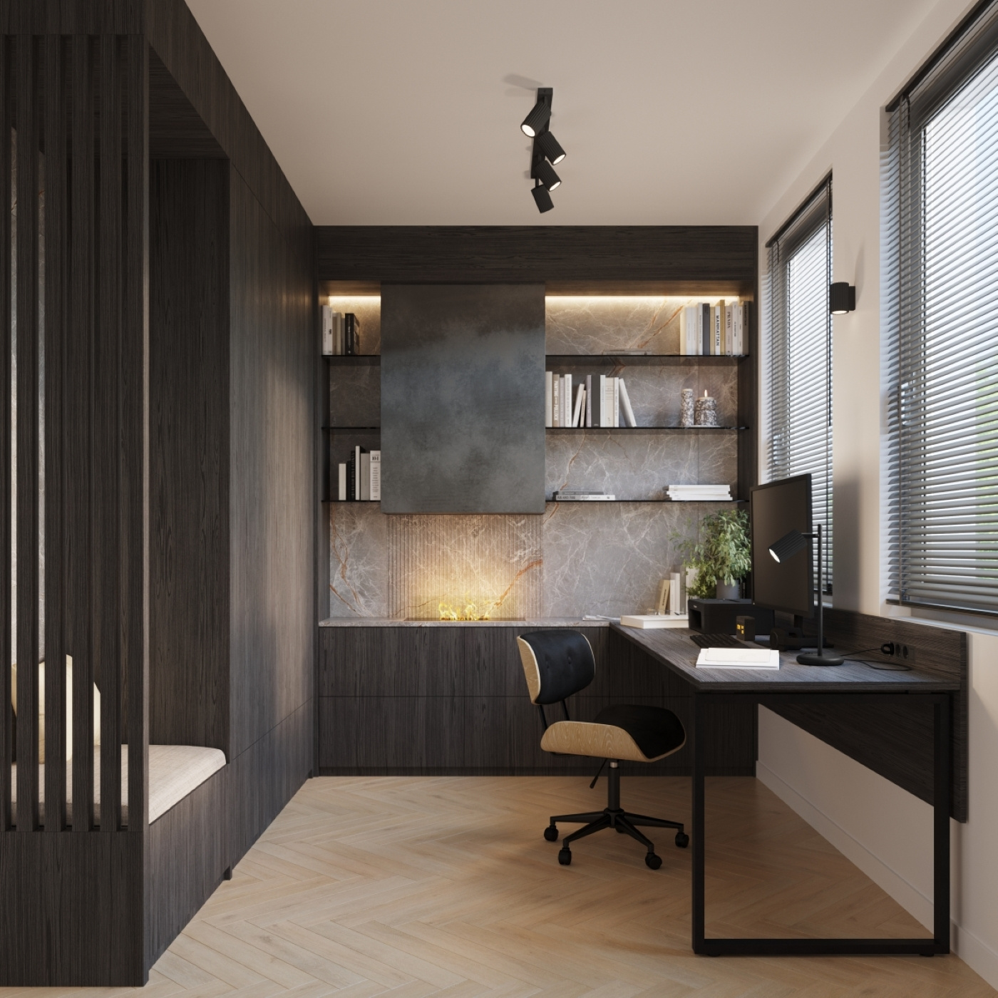 Kinkiet KARBON 10 czarny - obrazek 11