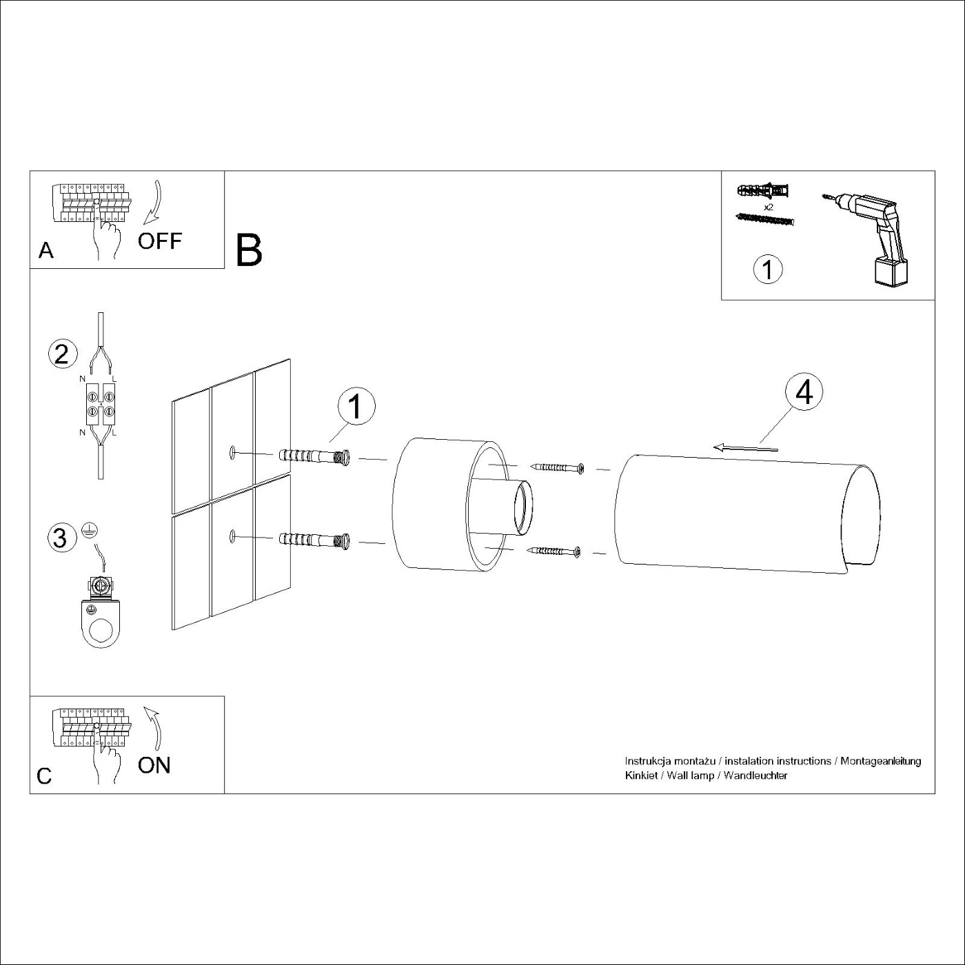 Kinkiet FLASH biały - obrazek 10