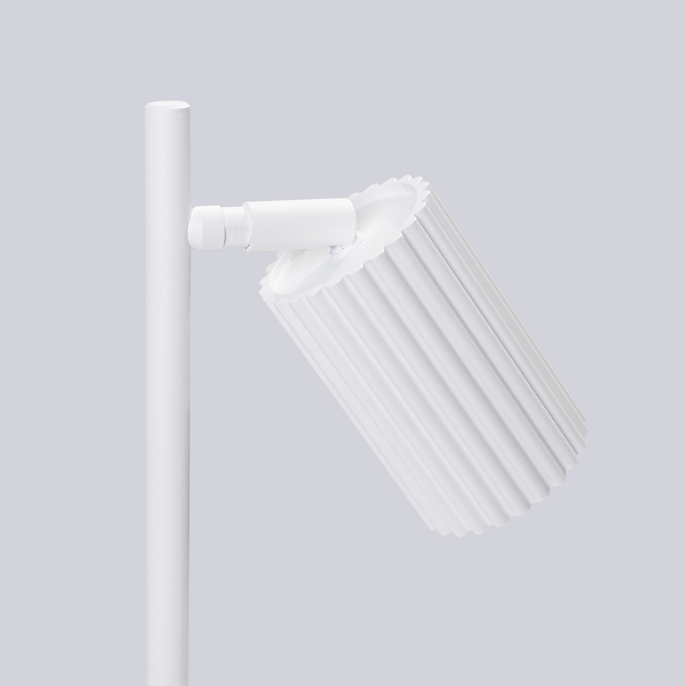 Lampa biurkowa KARBON biała - obrazek 5