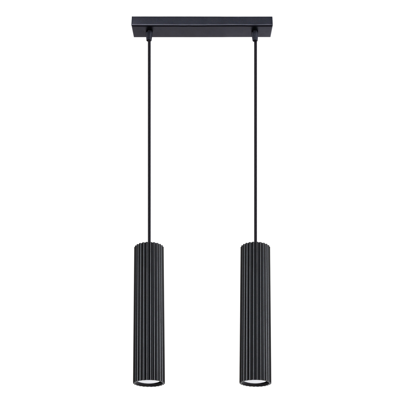 Lampa wisząca KARBON 2 czarny