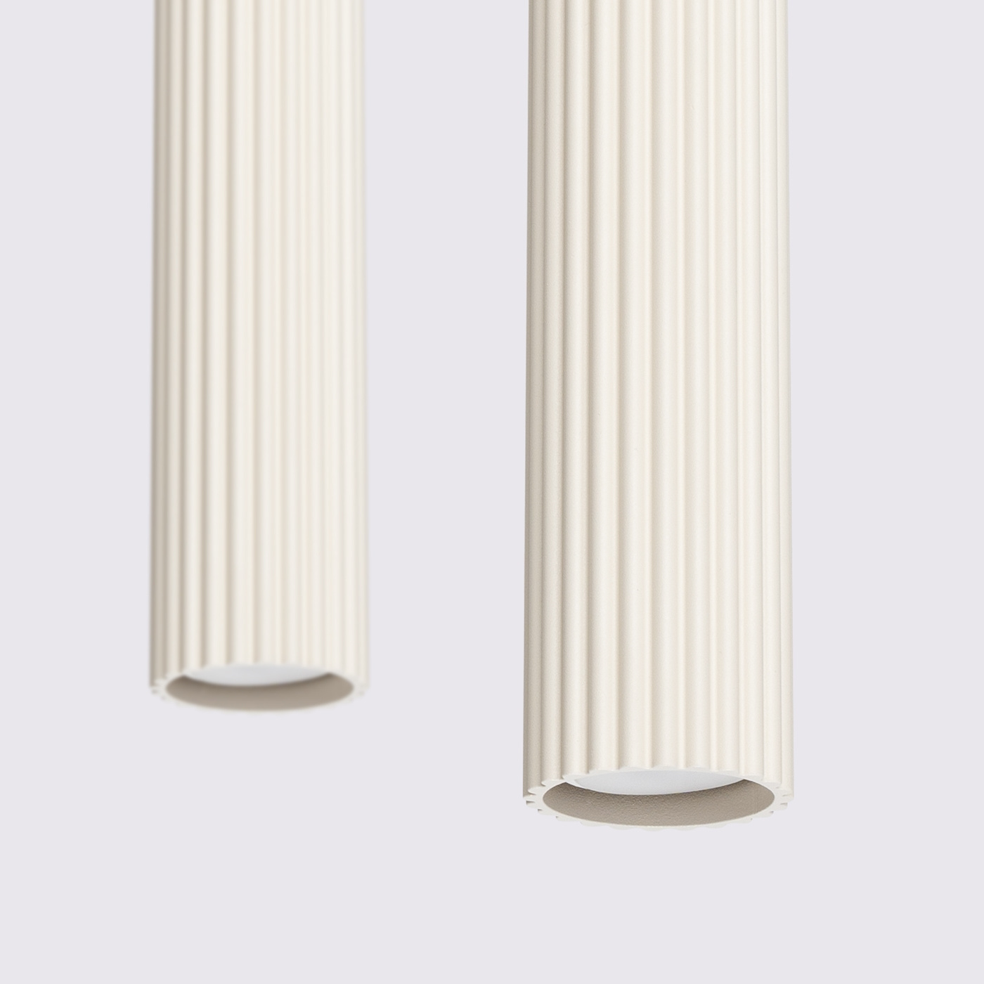 Lampa wisząca KARBON 2 beżowy - obrazek 5