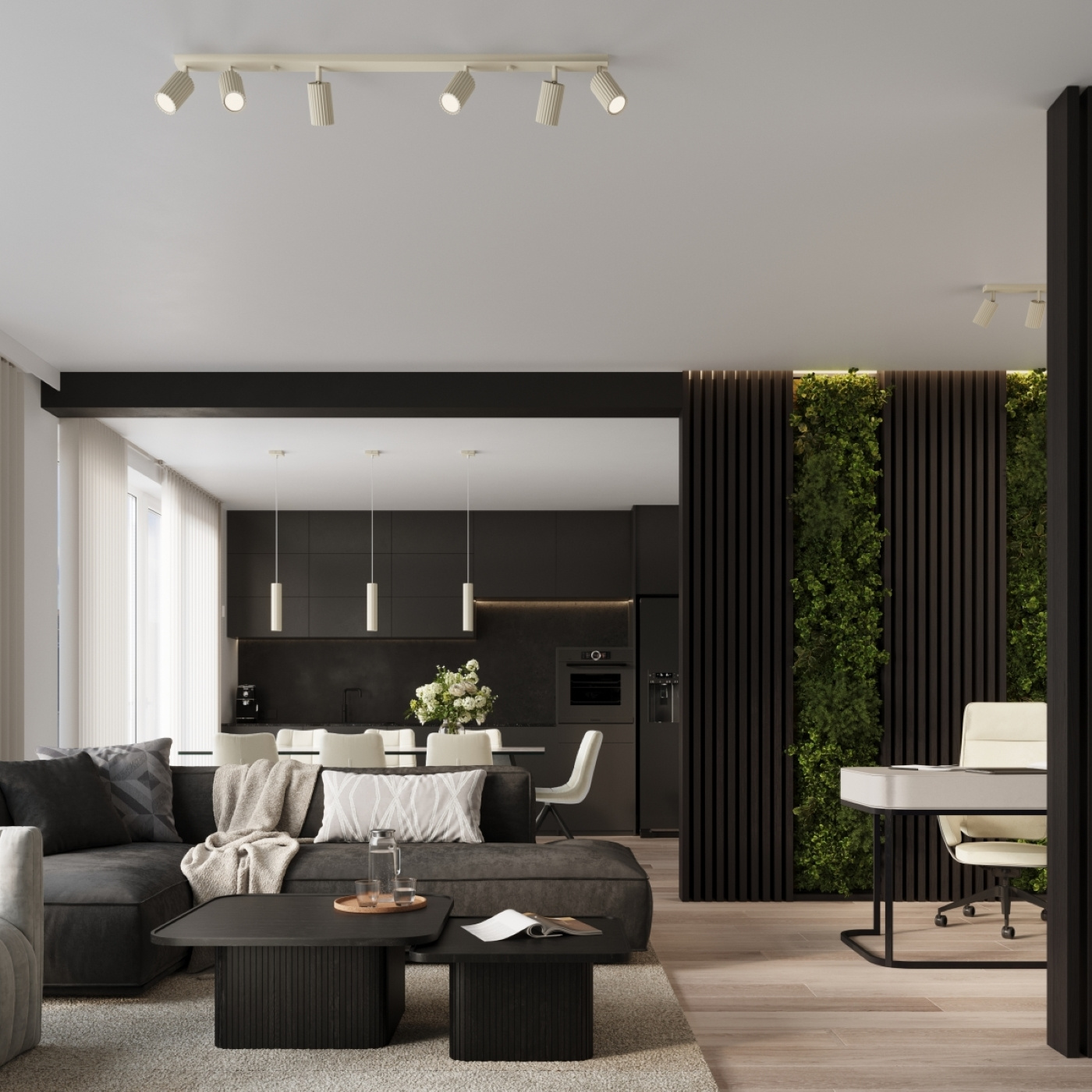 Lampa wisząca KARBON 2 beżowy - obrazek 11