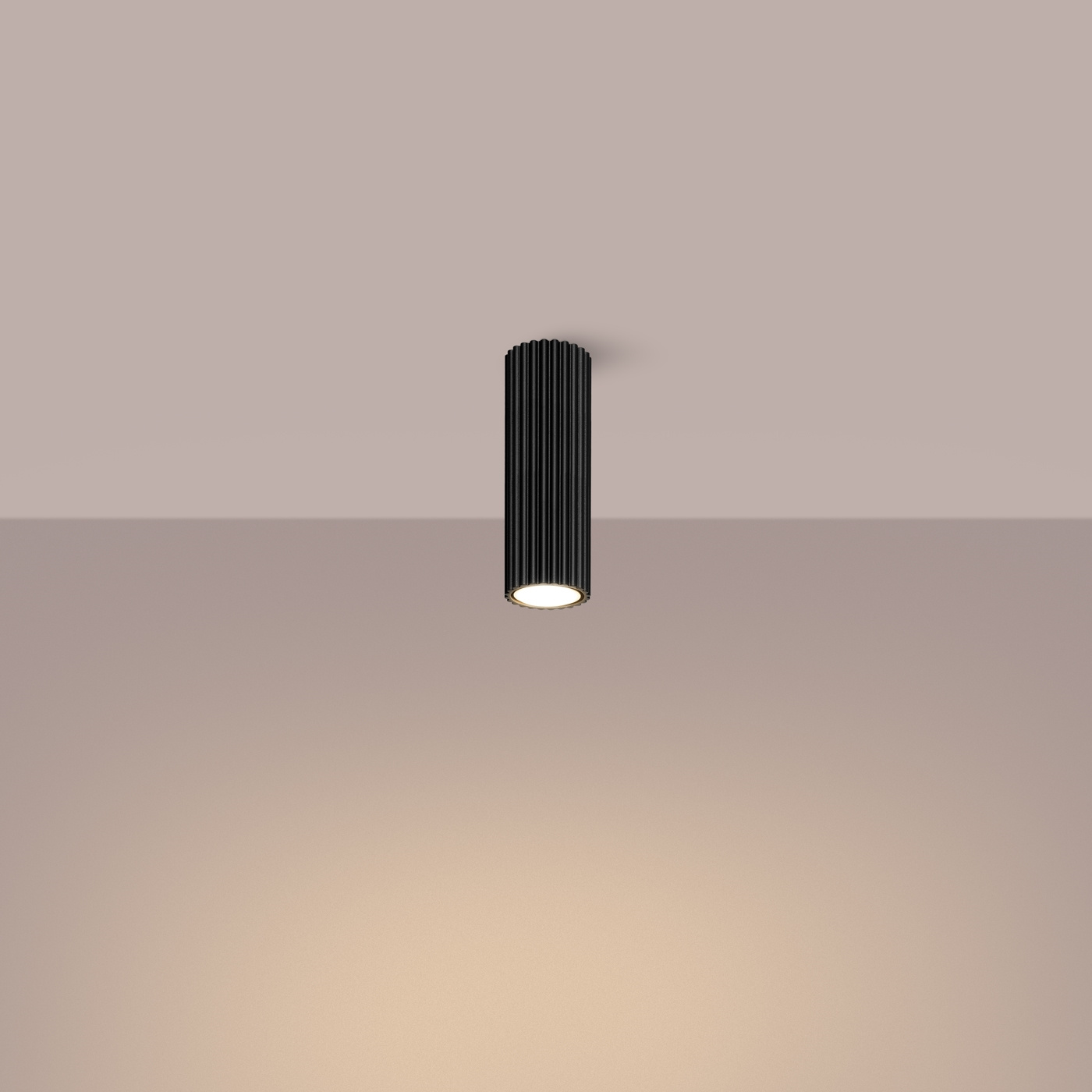 Plafon KARBON 20 czarny - obrazek 4