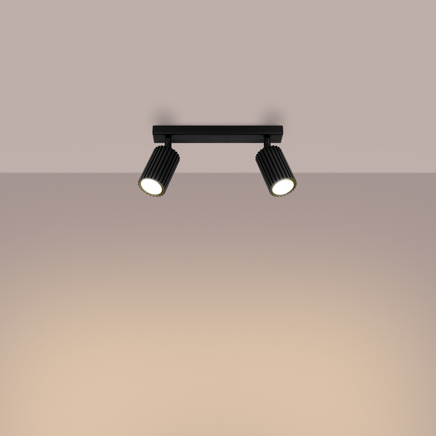 Plafon KARBON 2 czarny - obrazek 4