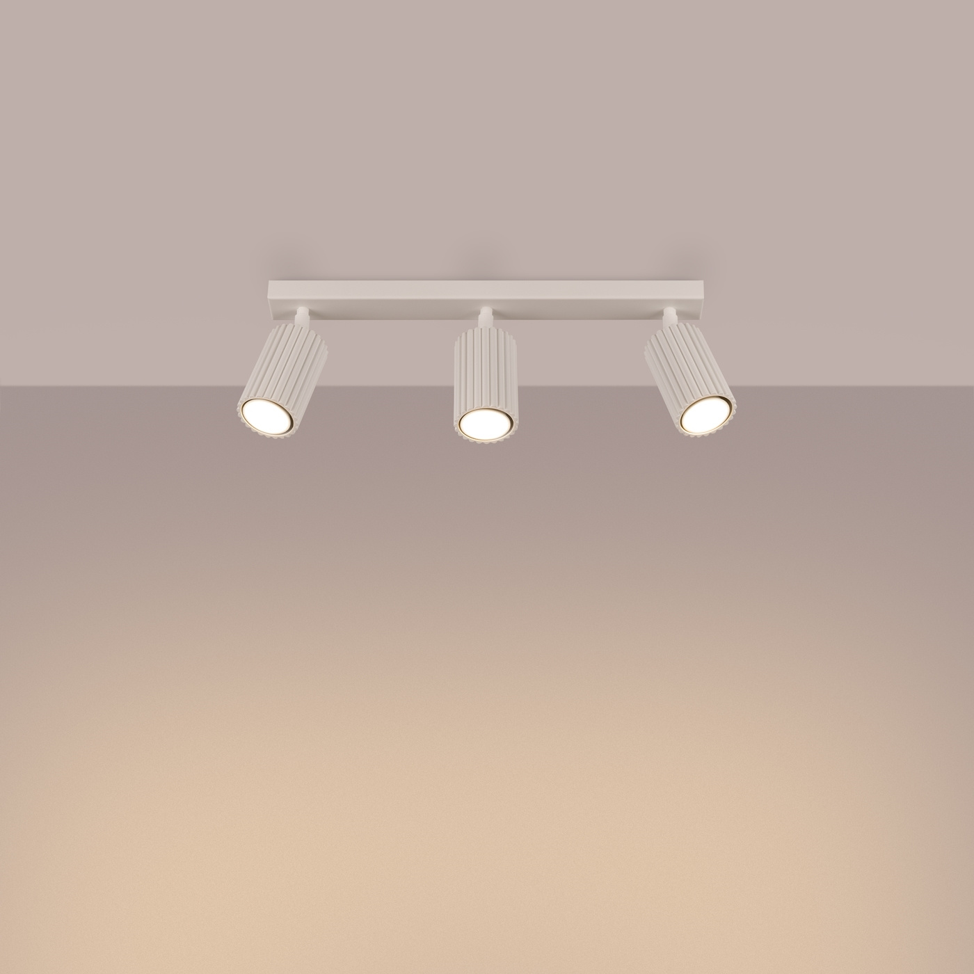 Plafon KARBON 3L beżowy - obrazek 4