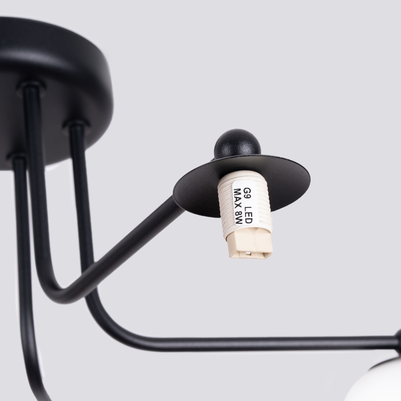 Żyrandol ASTRAL 5 czarny - obrazek 7