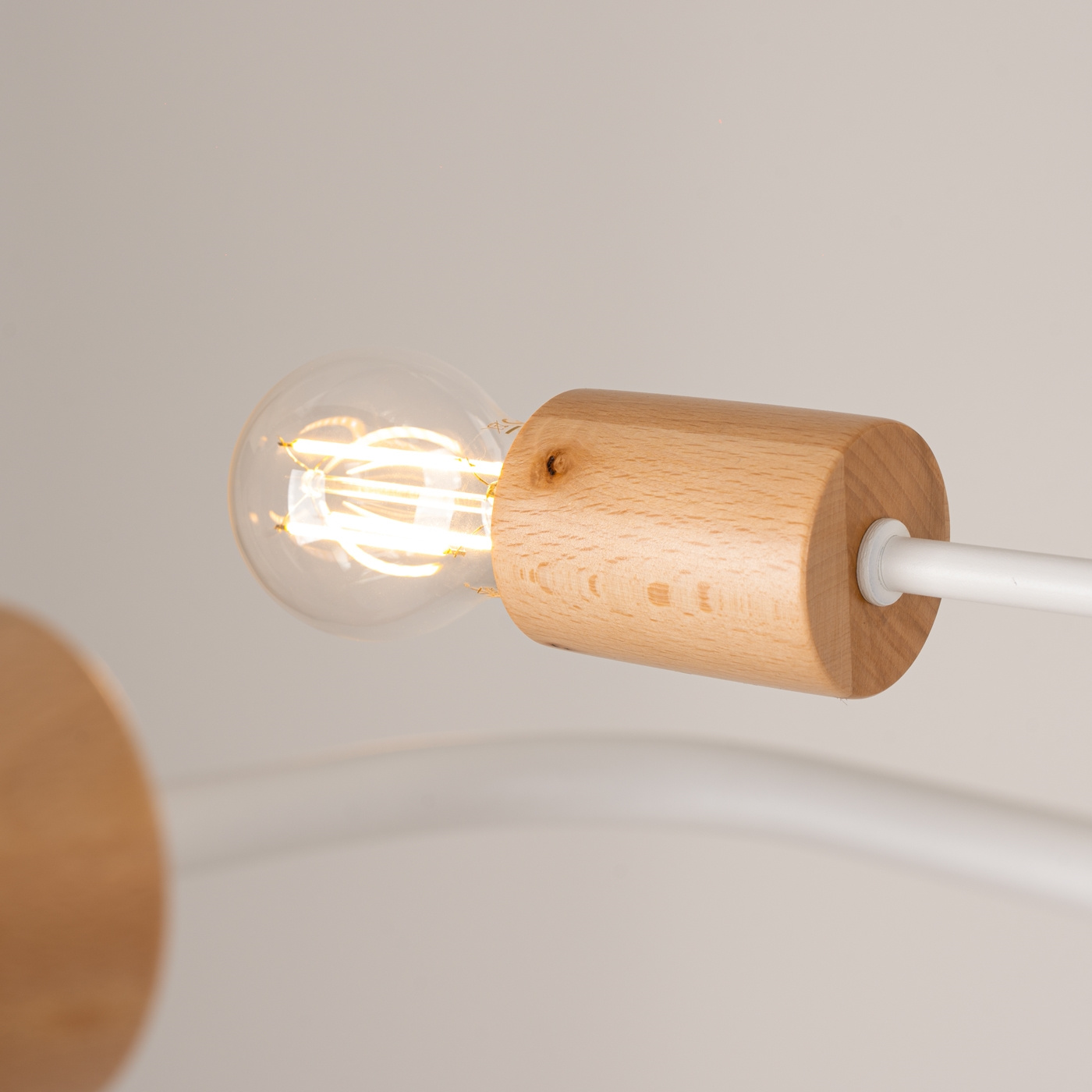 Żyrandol TIMBO 6 biały - obrazek 5