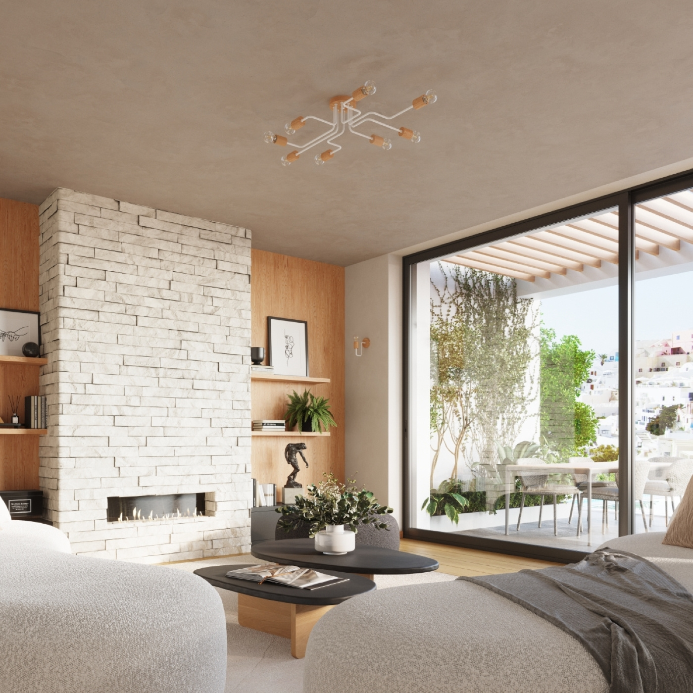 Żyrandol TIMBO 6 biały - obrazek 12