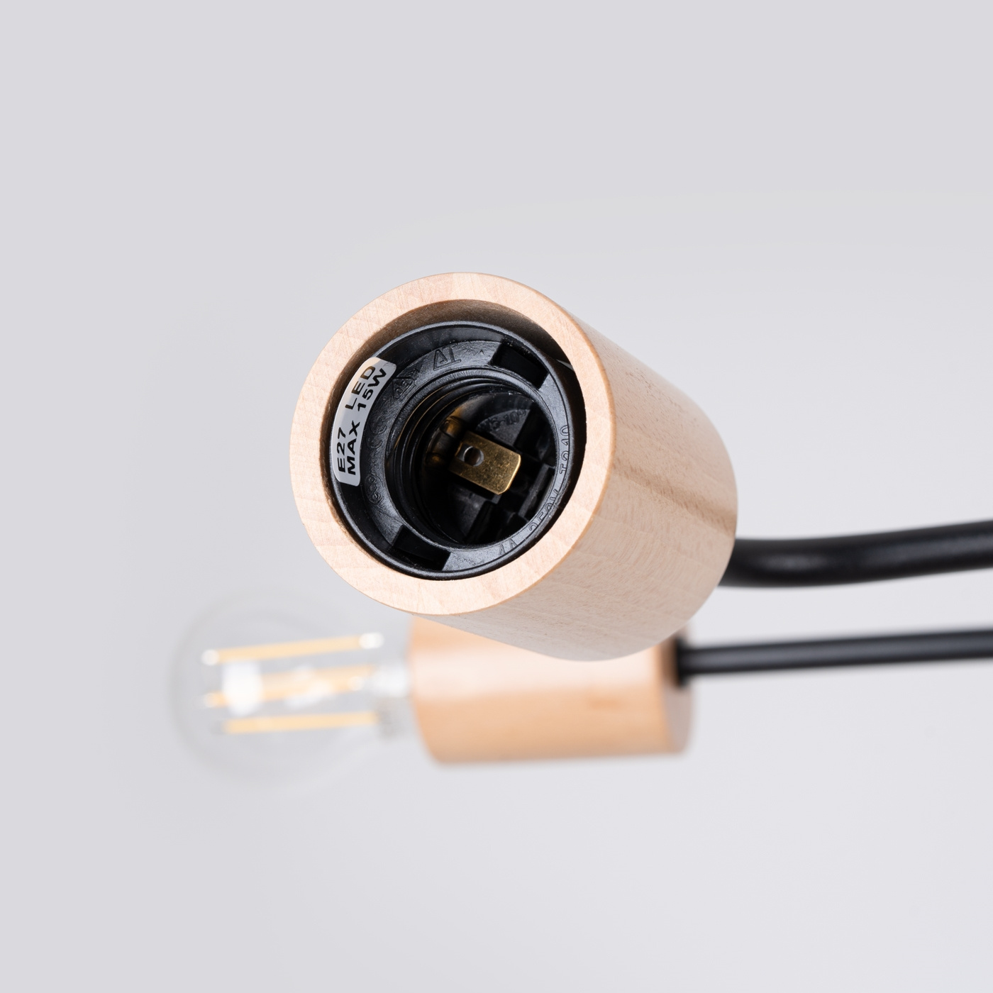 Żyrandol TIMBO 8 czarny - obrazek 6