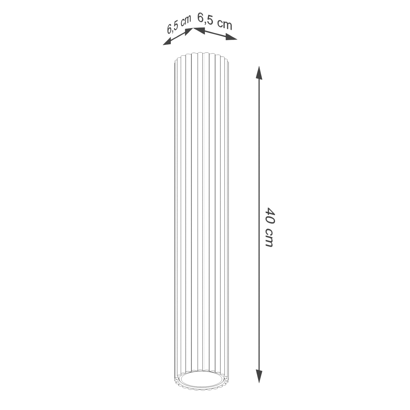 Plafon KARBON 40 zielony oliwkowy - obrazek 9