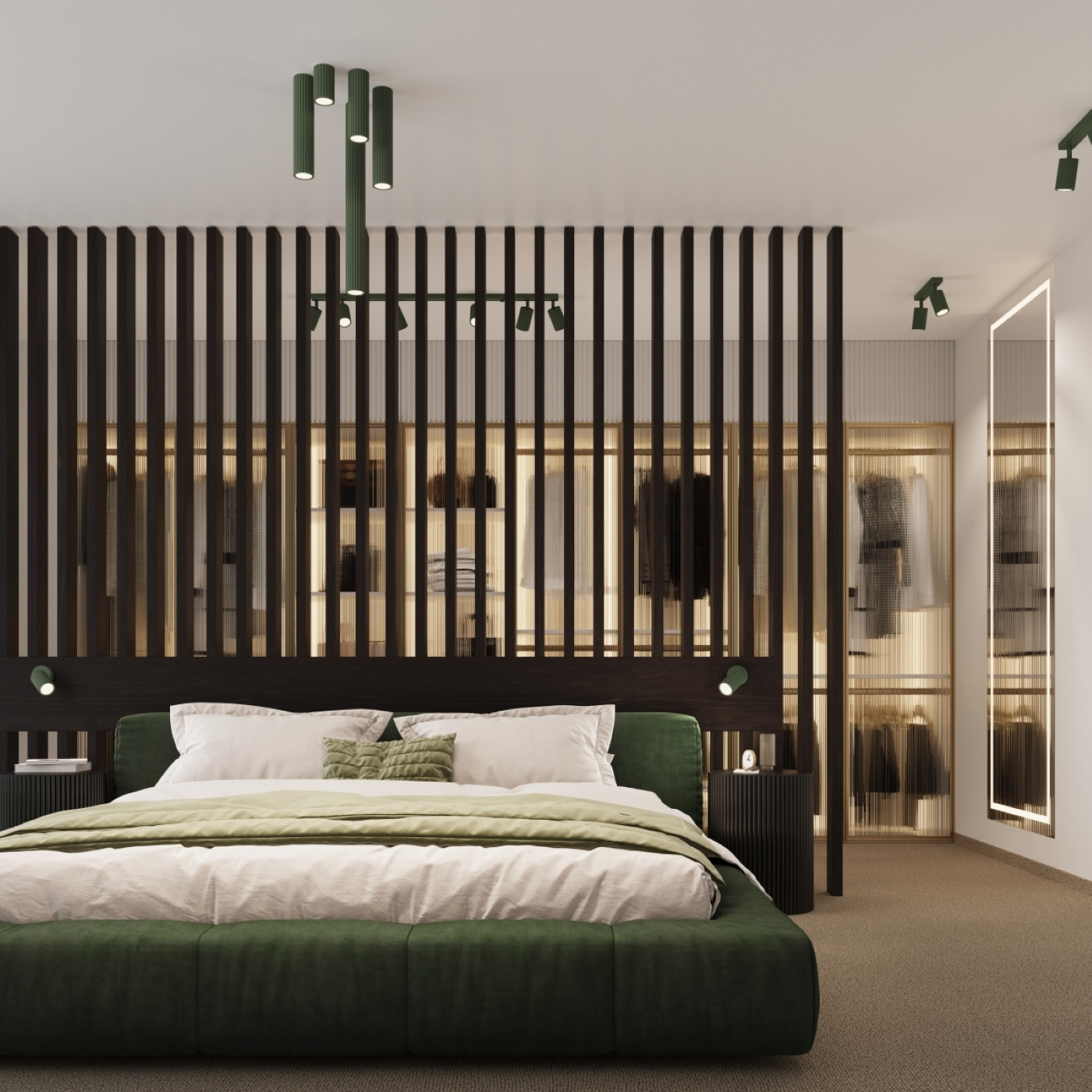 Plafon KARBON 40 zielony oliwkowy - obrazek 11