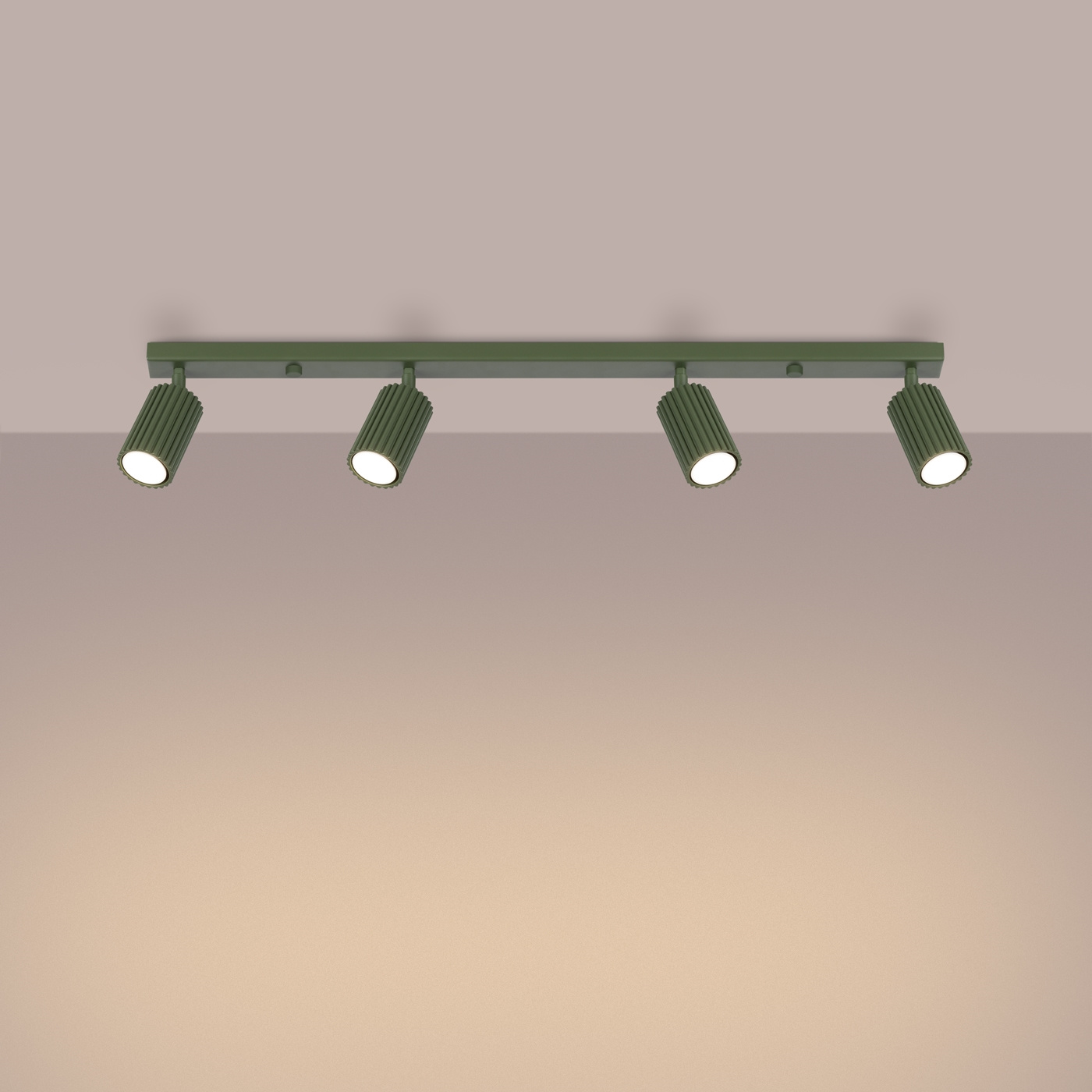 Plafon KARBON 4L zielony oliwkowy - obrazek 4