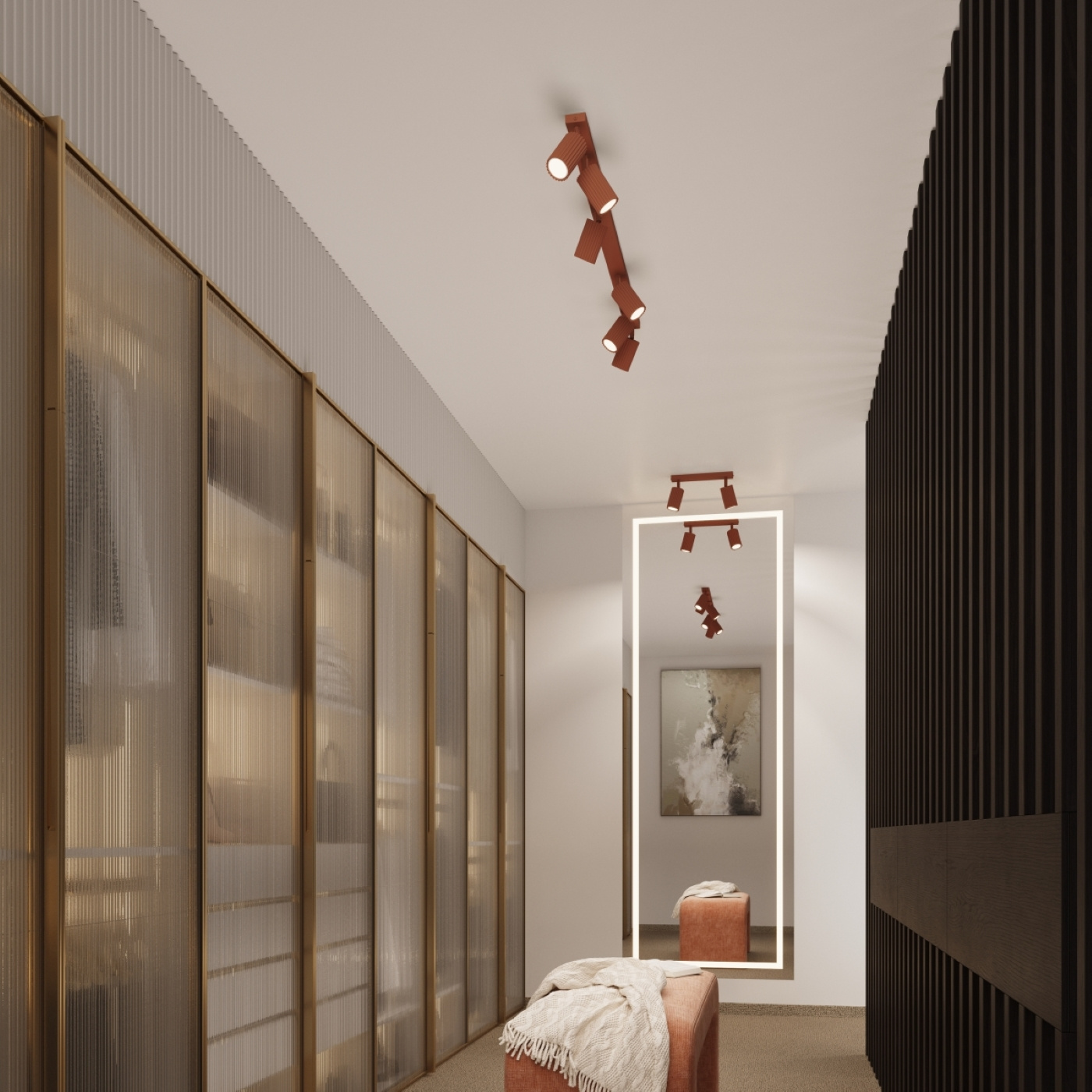 Plafon KARBON 20 ochra czerwona - obrazek 13