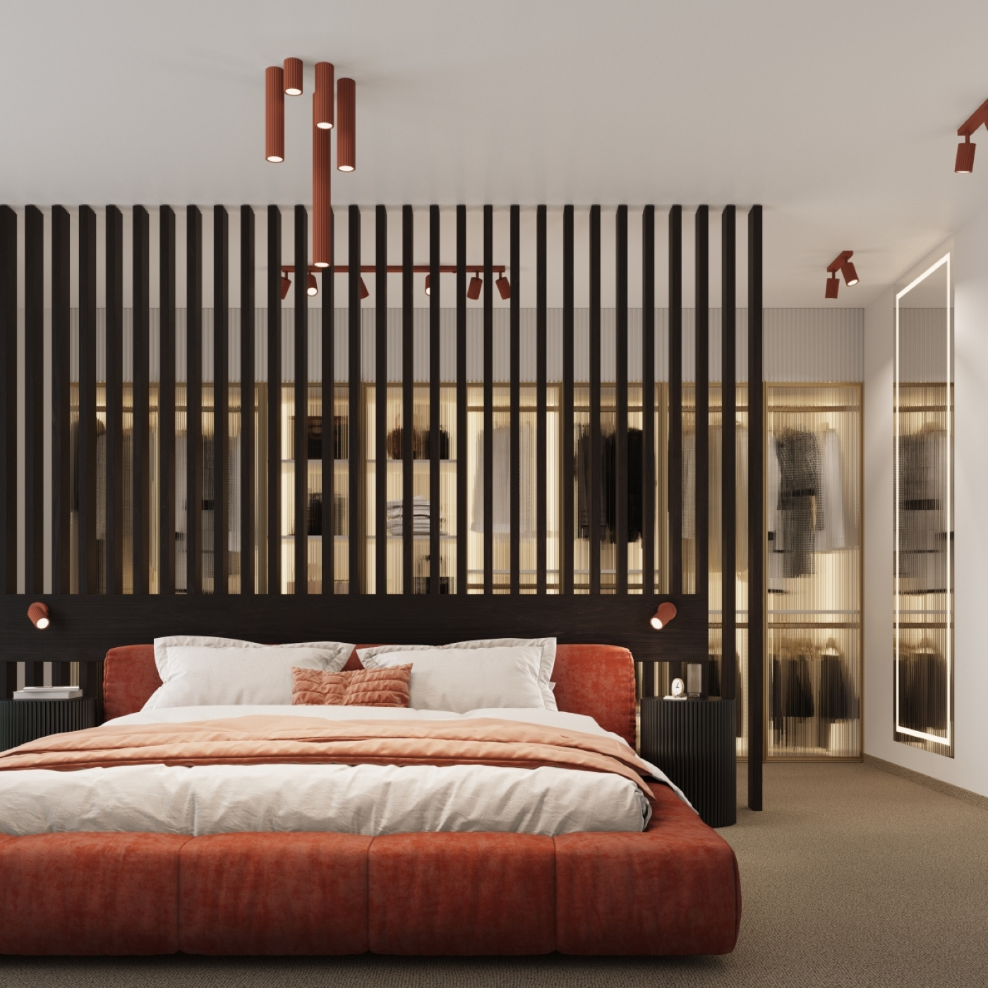 Plafon KARBON 30 ochra czerwona - obrazek 11