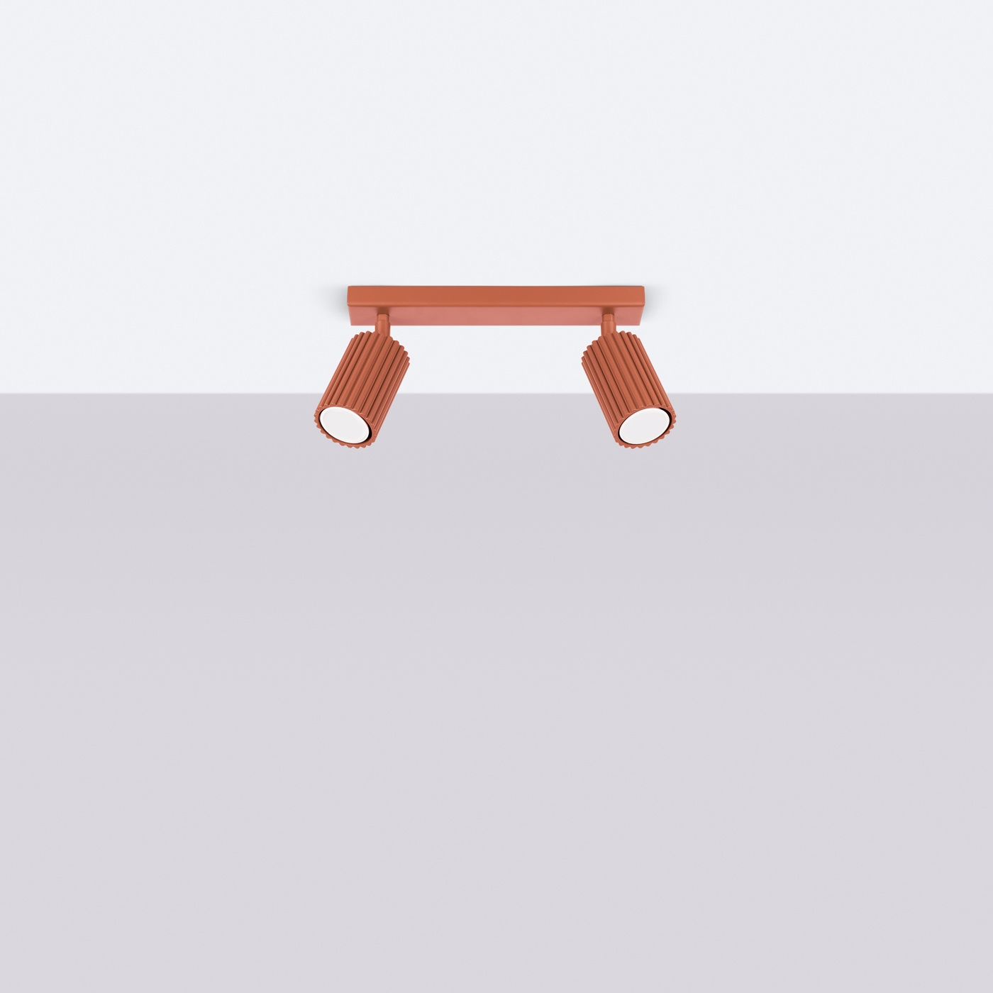 Plafon KARBON 2 ochra czerwona - obrazek 3