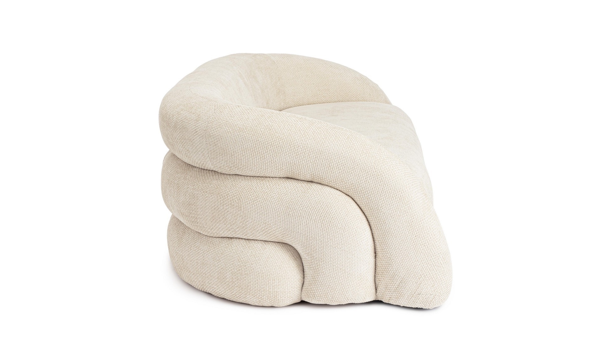 BIZZOTTO sofa CLEMENCE SHELL beżowa - obrazek 5