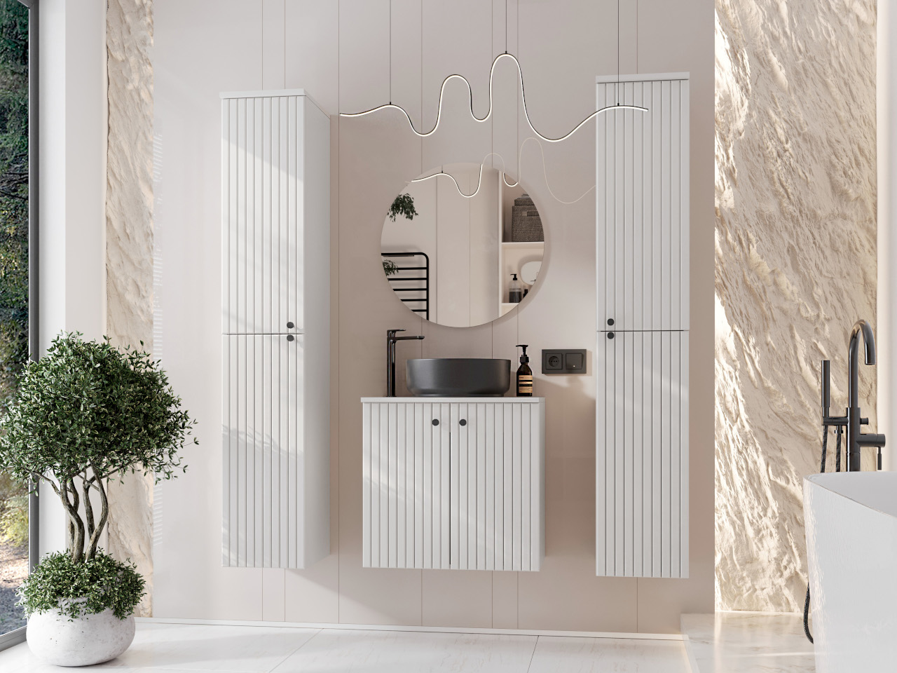 Łazienka ASTO LONG biała - obrazek 6