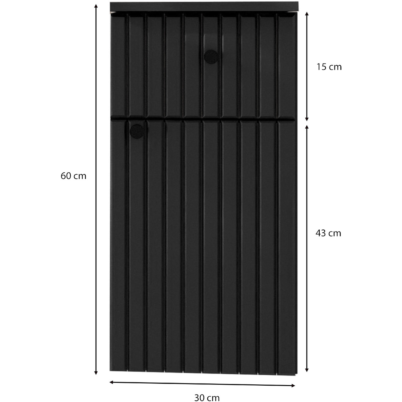 Łazienka ASTO MAX czarna - obrazek 5