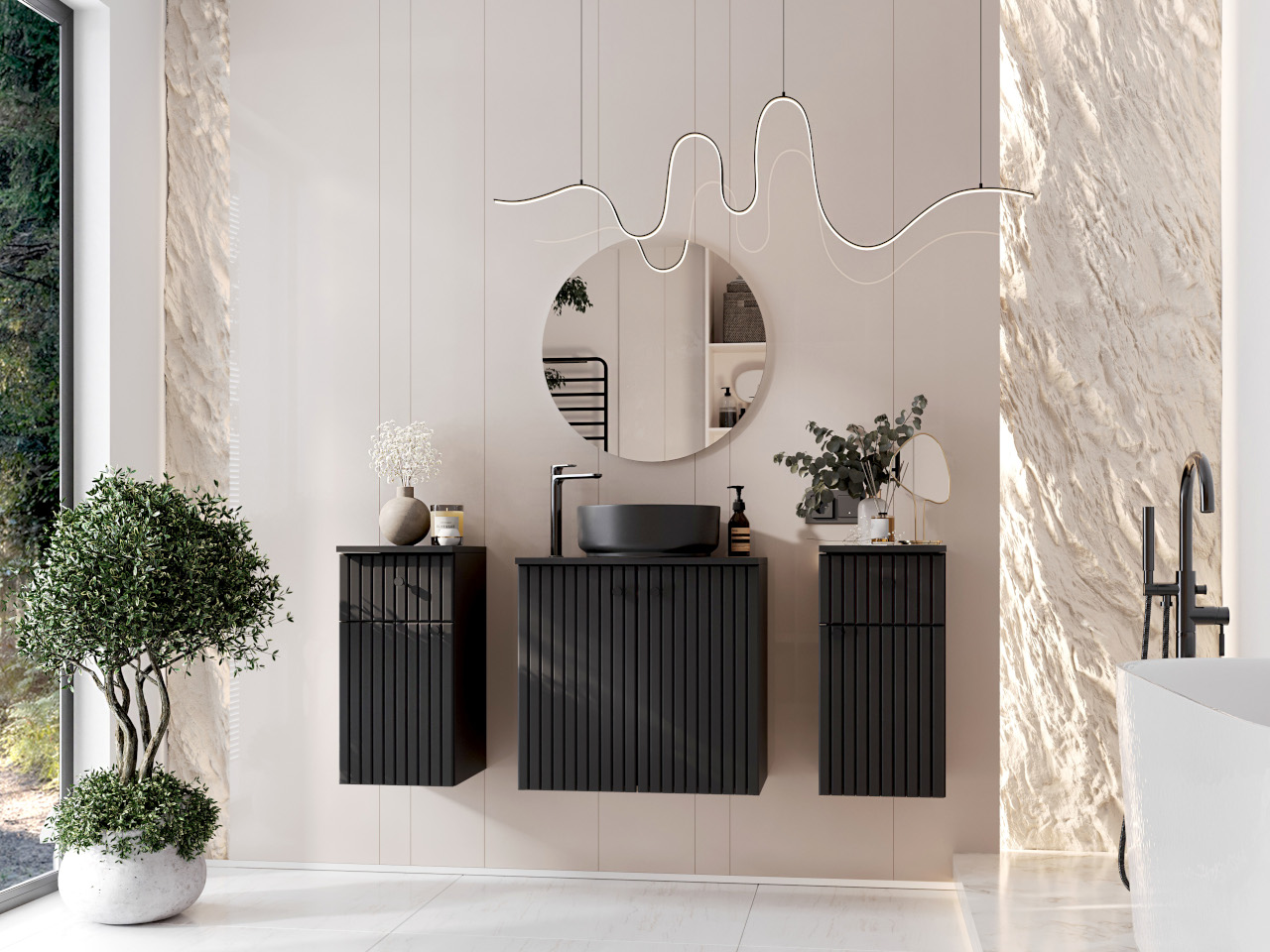 Łazienka ASTO MAX czarna - obrazek 6