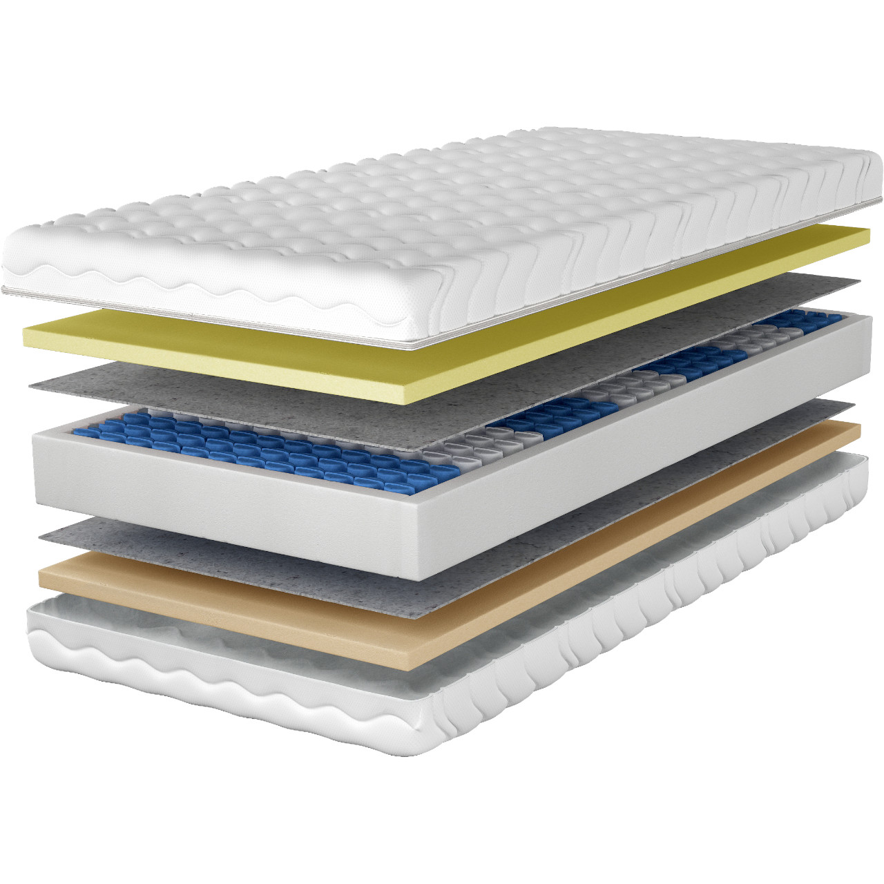 Materac 180x200 CALMA pocket visco - obrazek 3