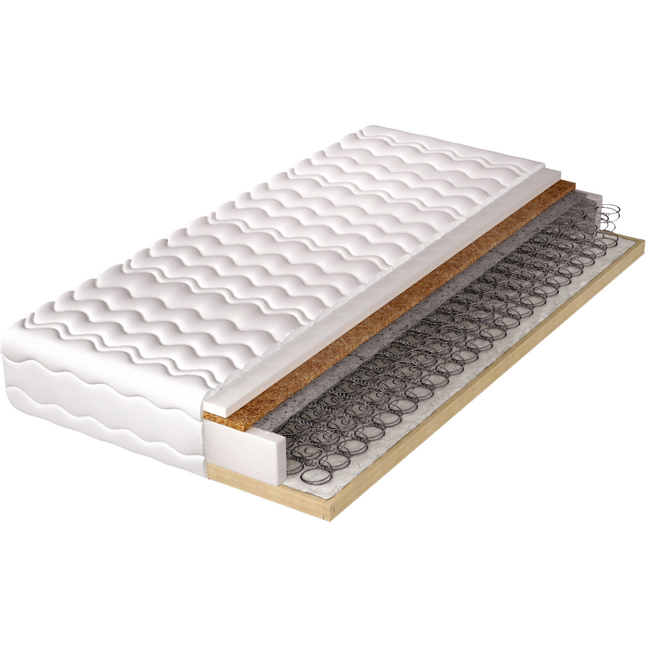 Materac 160x200 VIRGINIA PLUS bonell kokos