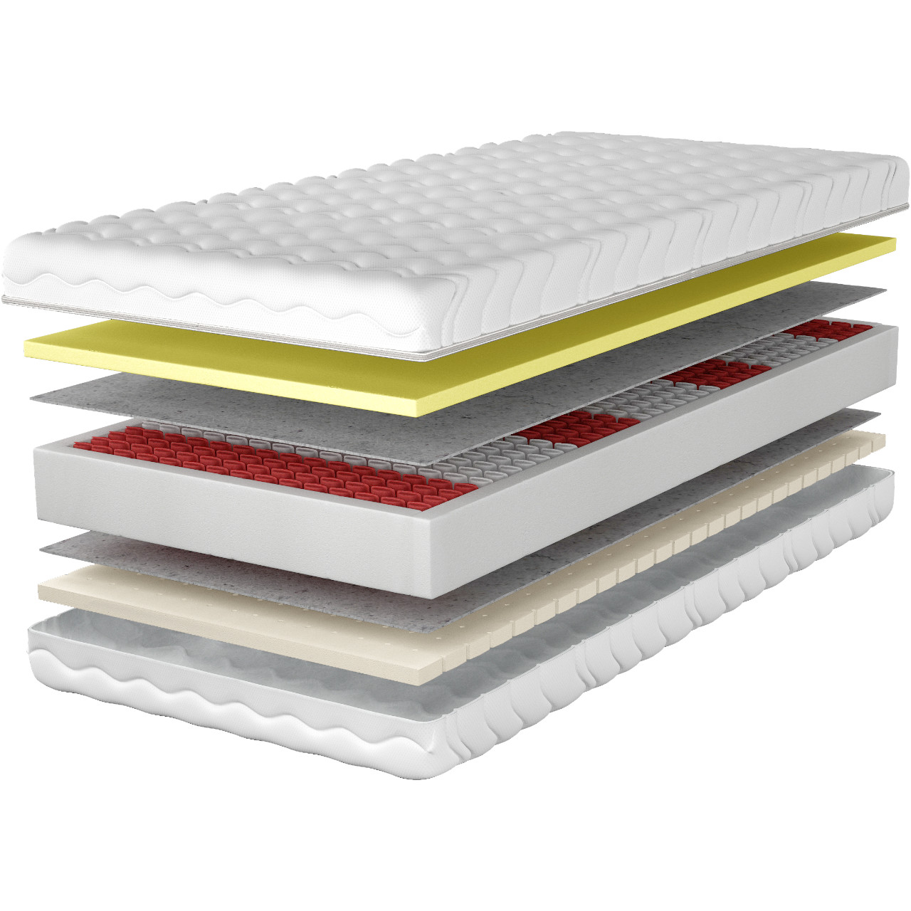 Materac 90x200 DOTA multipocket lateks visco - obrazek 3