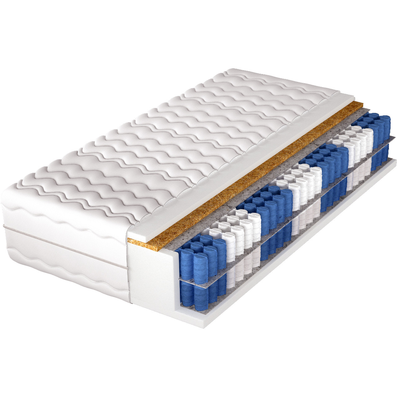 Materac 140x200 SHOCK pocket kokos