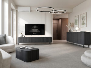 Meble do salonu ZYLIO 1 czarny