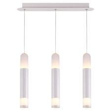 Lampa wisząca Forli biała LED 3000K