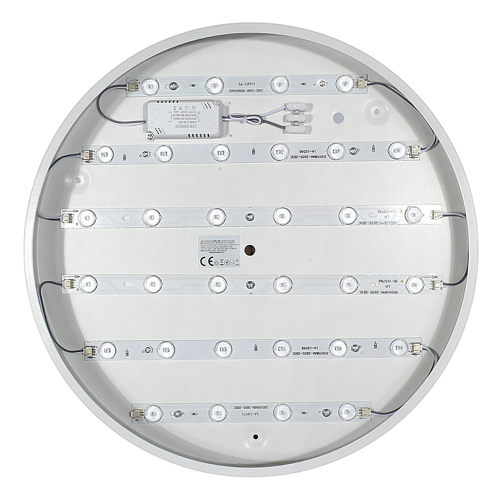 Plafon Natynkowy LED 40cm Okrągły BB01 40W 3000K Biały - obrazek 5