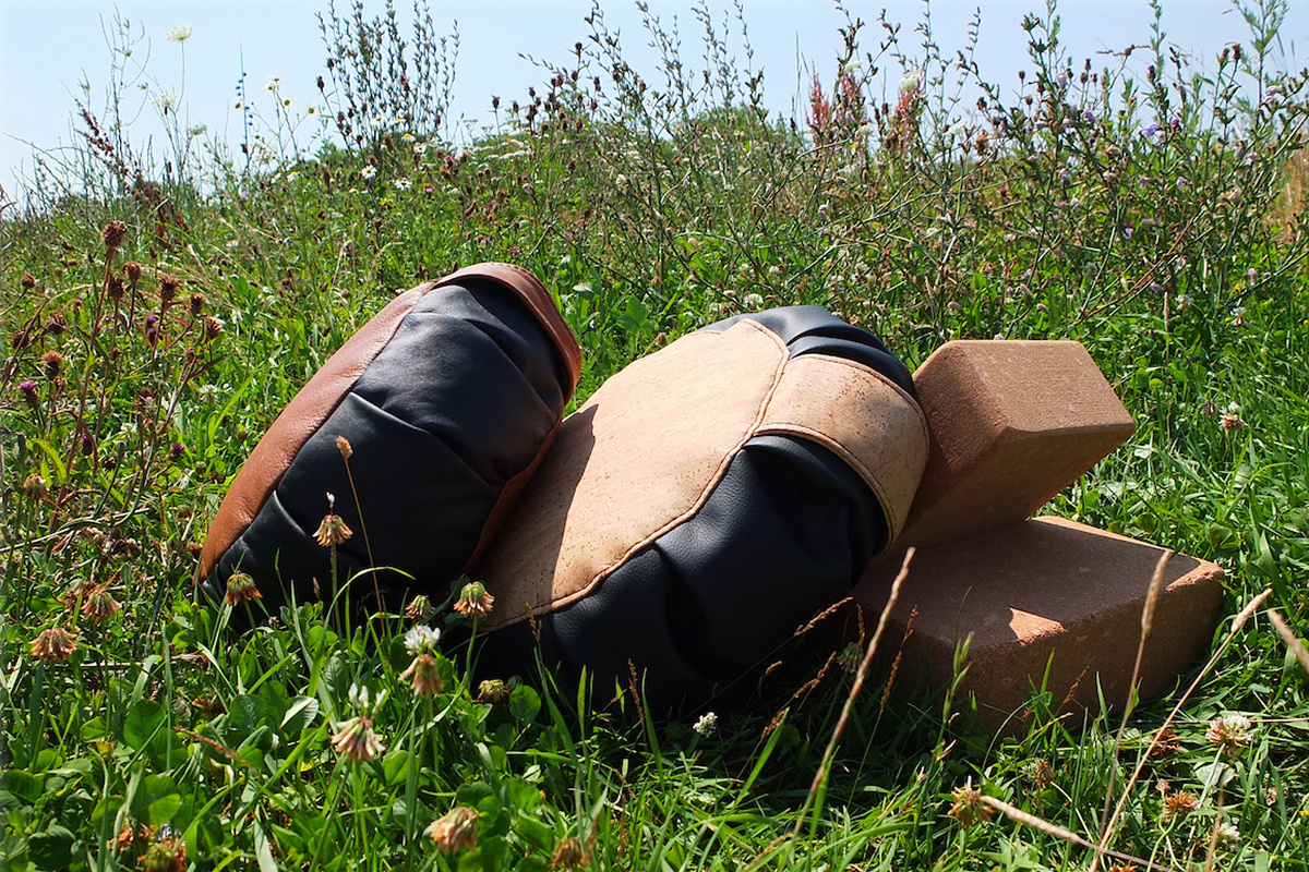 Poduszka Medytacyjna YA'Fu Prestige Brązowo-Biała - obrazek 6