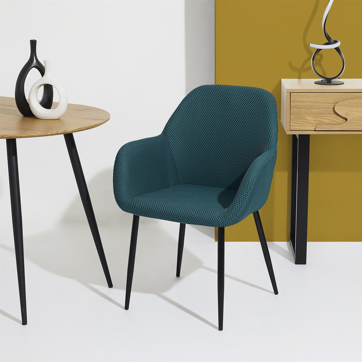 Krzesło Lavia turkusowe - obrazek 4