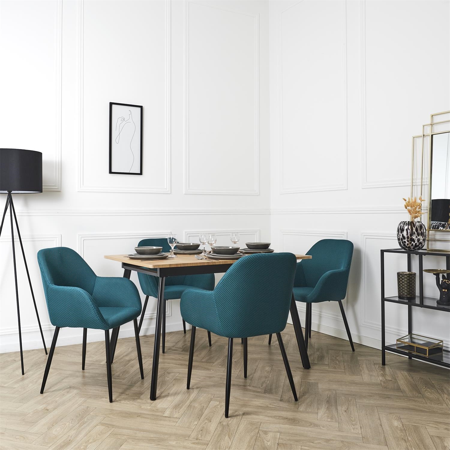 Krzesło Lavia turkusowe - obrazek 9