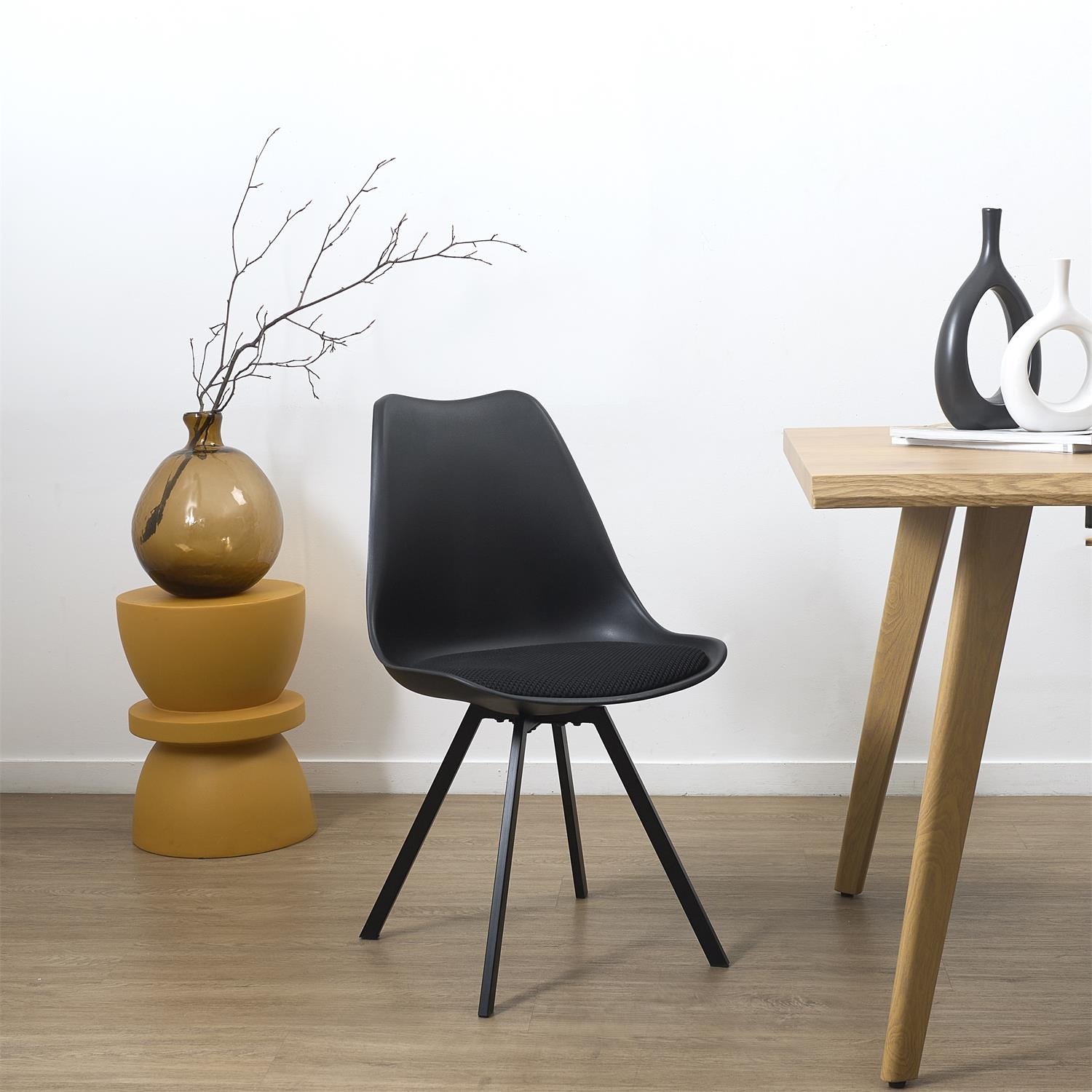 Krzesło Atom czarne - obrazek 5