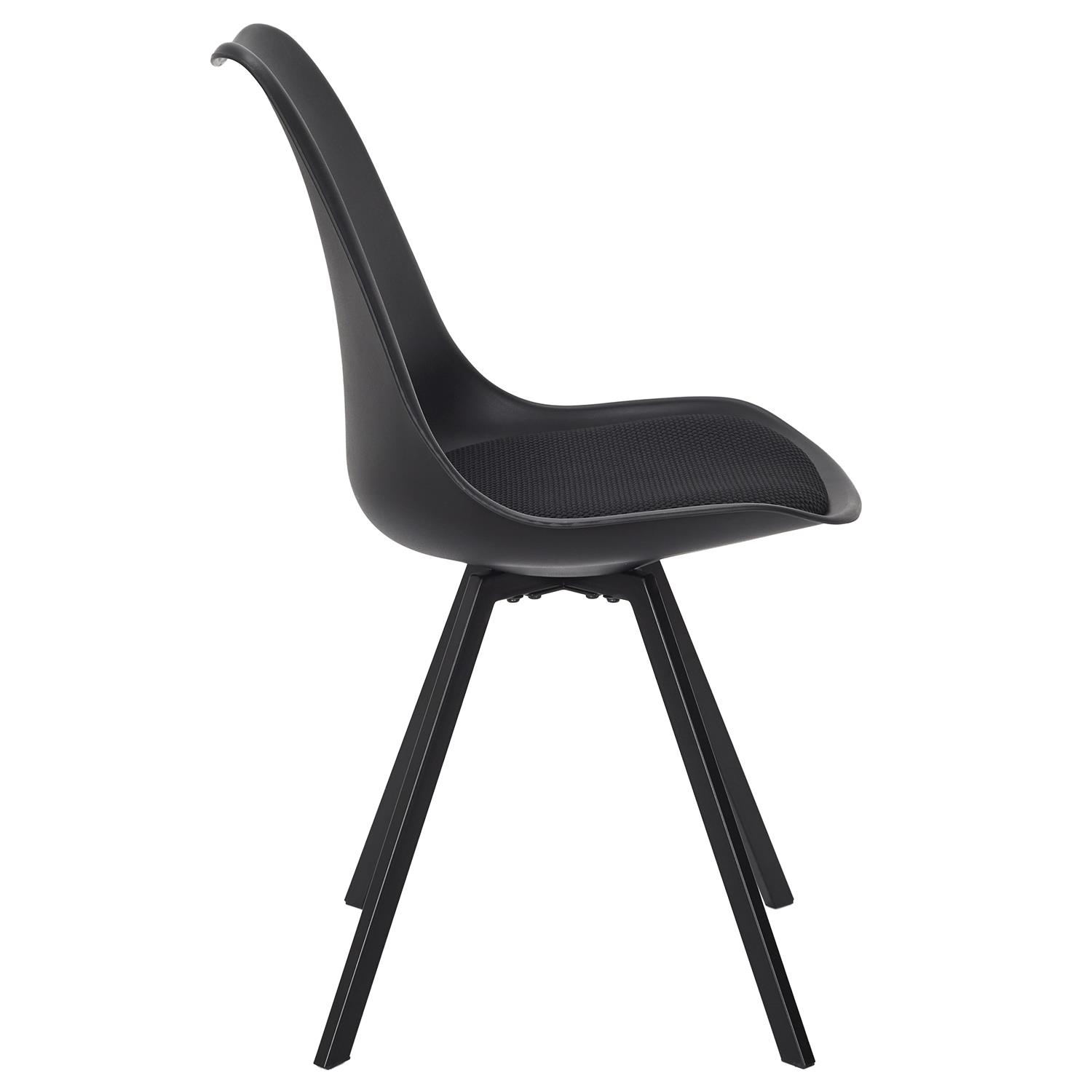 Krzesło Atom czarne - obrazek 7