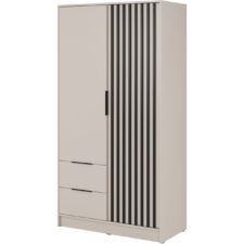 Szafa LAILA 2D kaszmir / czarny